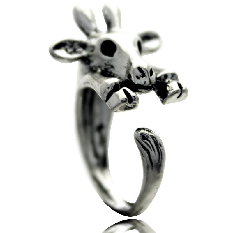 Gold And Silver Bull Animal Wrap Rings on Luulla