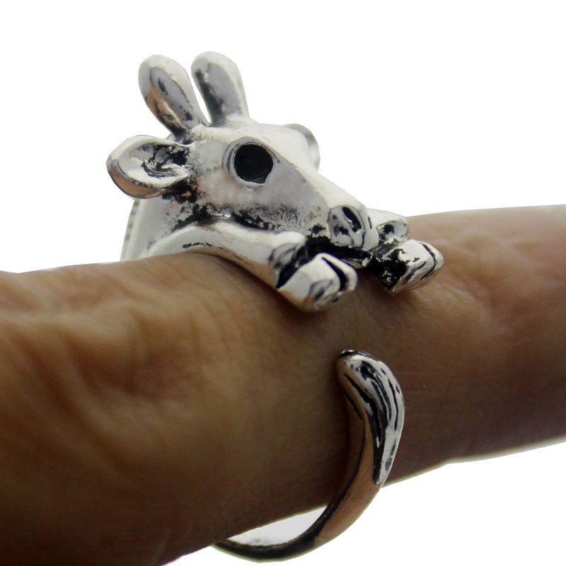 Gold And Silver Bull Animal Wrap Rings on Luulla